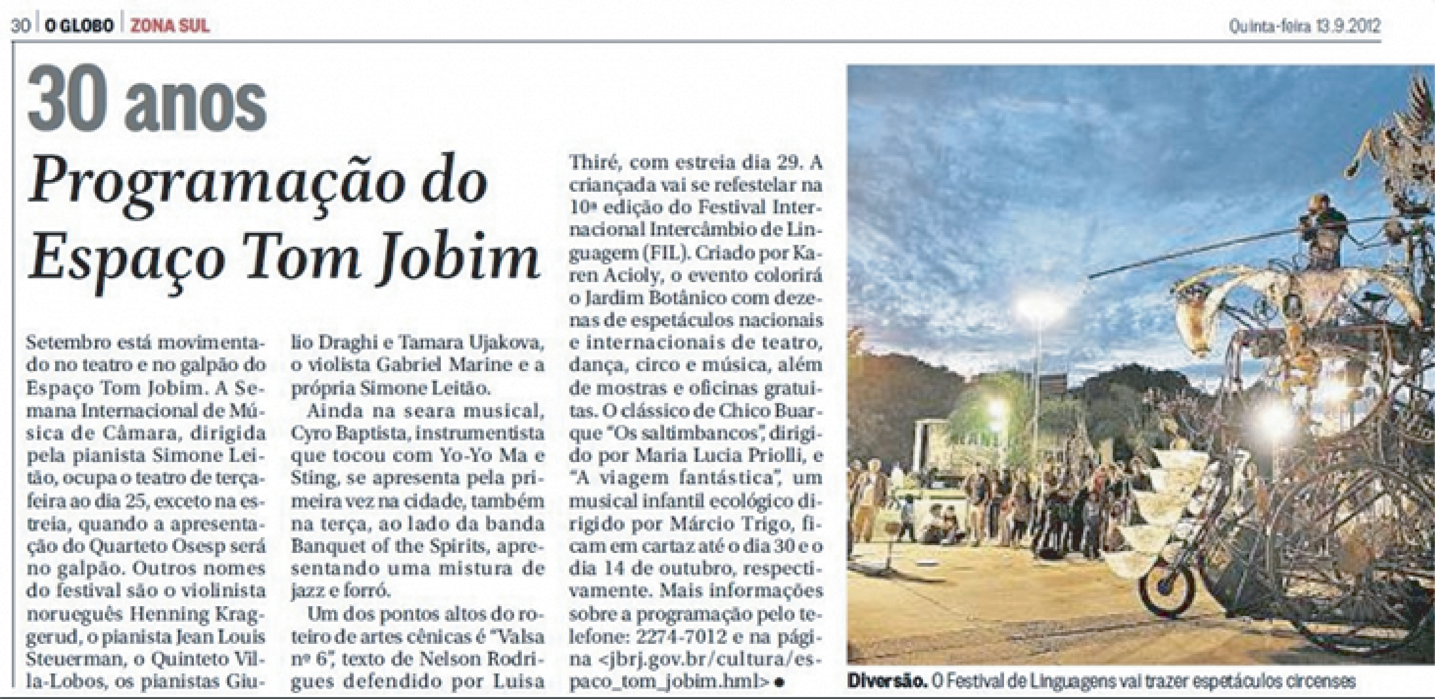 Rio music week - O globo